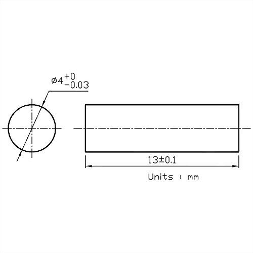 Ø4x13mm Rod Lens
