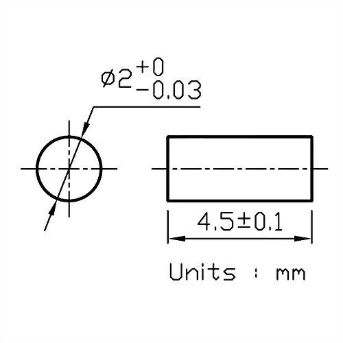Ø2x4.5mm Rod Lens
