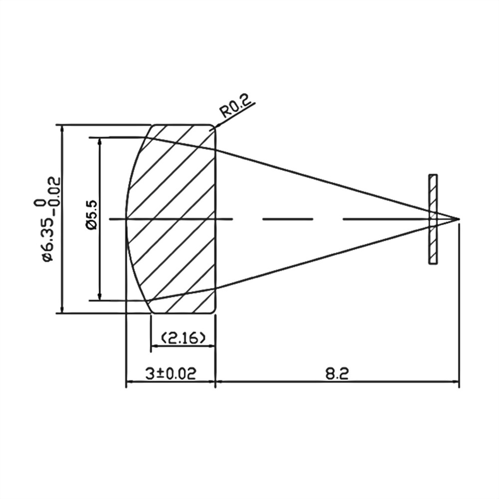Ø6.35mm Collimator Lens