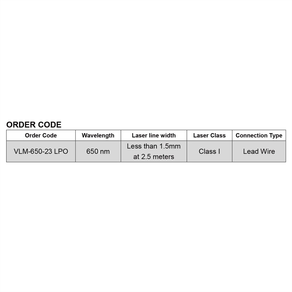 Red-Line-Laser-Module-VLM-650-23-5