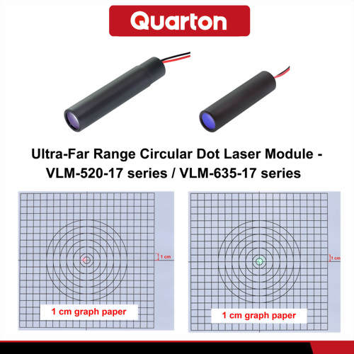 Quarton inc. upload the new demo video of smallest circular dot size laser module for long range Quarton inc. upload the new demo video of smallest circular dot size laser module for long range