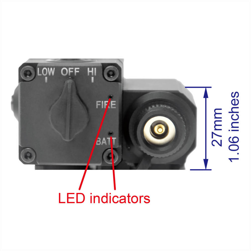 Long Range High Power Green Aiming Laser