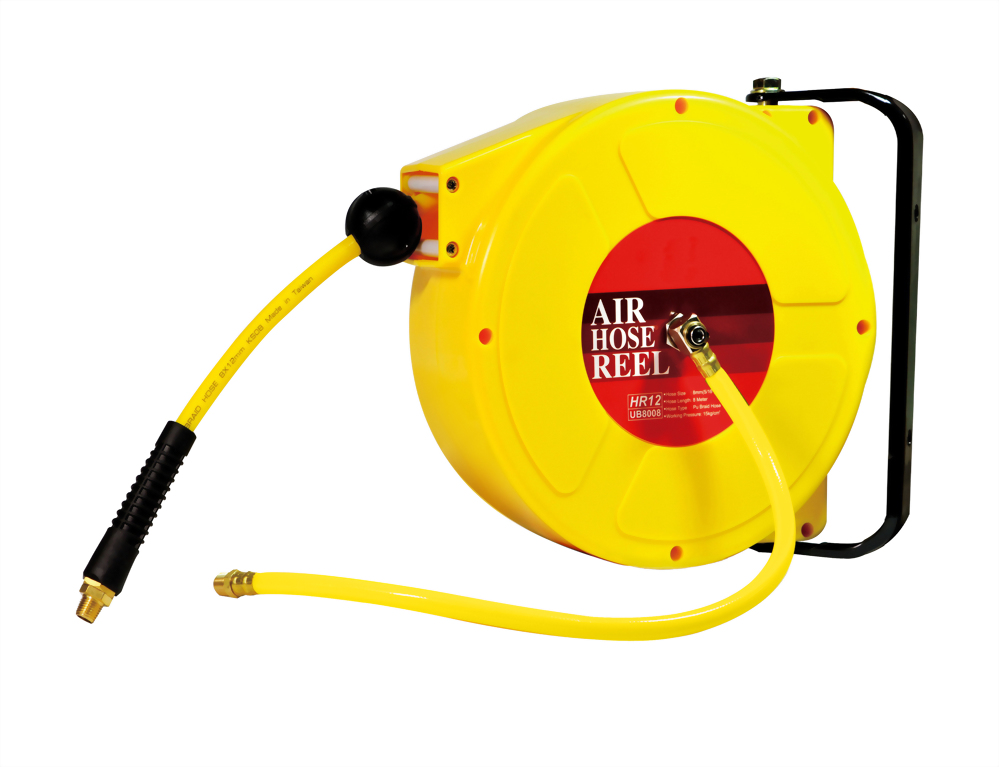 SHPI HR12 Lightweight 15 Bar Spring Driven Hose Reel with Impact Resistant ABS Casing