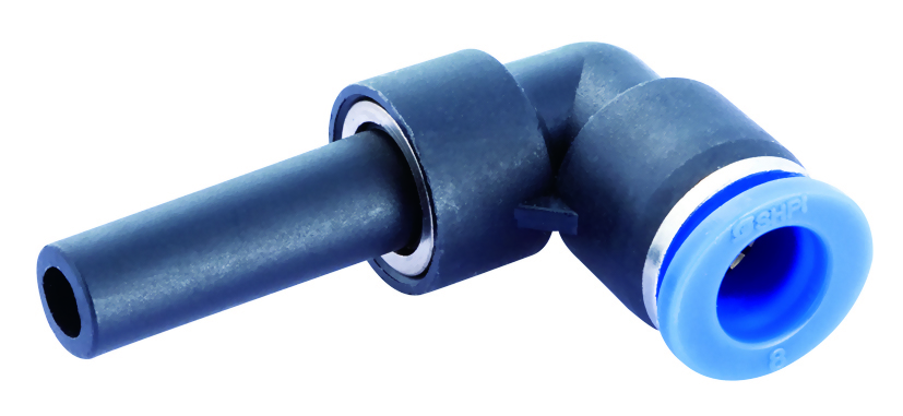 One Touch Fitting PLM bulkhead union elbow