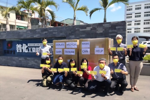 SHPI supported 50,000 masks to India to help get through the pandemic