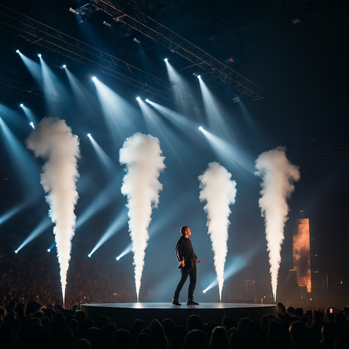 Behind a Concert Stage: How Pneumatic Systems, PU Tubing, Nylon 12 & Quick Fittings Make It Work