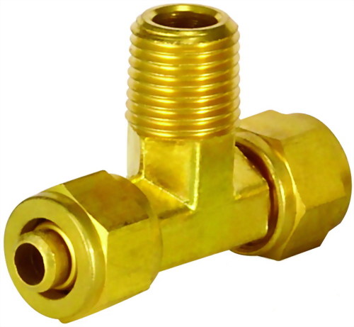 中牙飛束銅接頭外牙TB