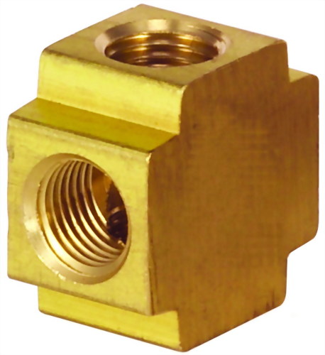 銅接頭切料四通內牙TFT