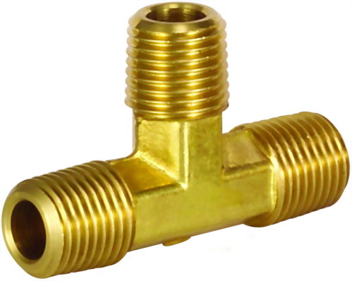 銅接頭三通T型外牙TMM