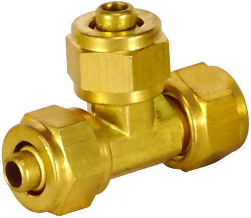 銅接頭三通飛束UTB