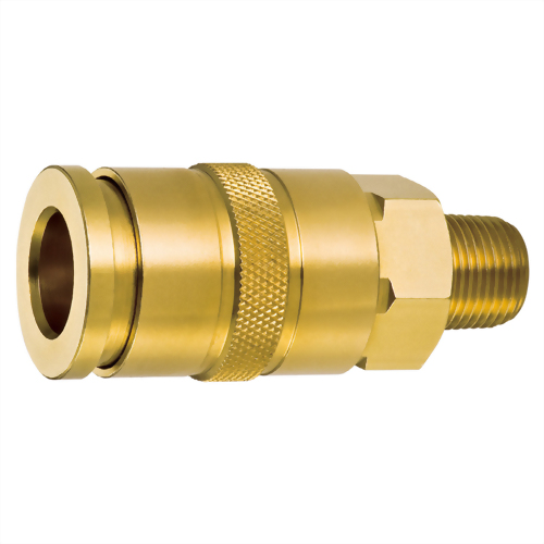 銅快速接頭美式外牙1/2體MOC