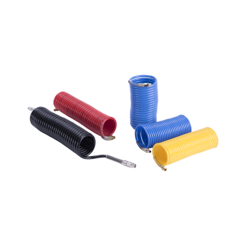 Coiled Nylon Air Hose Assemblies PA 12 Coiled Nylon Air Hose Assemblies PA 12