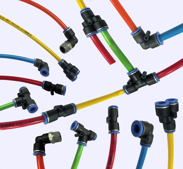 Integrate your connector line with SHPI Polyurethane Tubing and Pushin