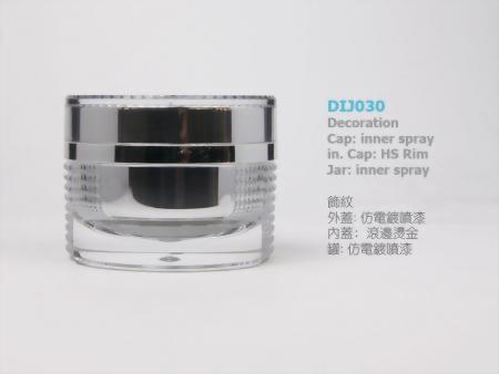 Diamond Acrylic Jar 15ml