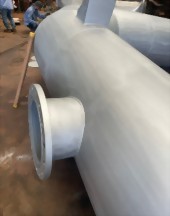 林園先進科技-30T鍋爐尾氣風車管線汰換及基礎整修工程