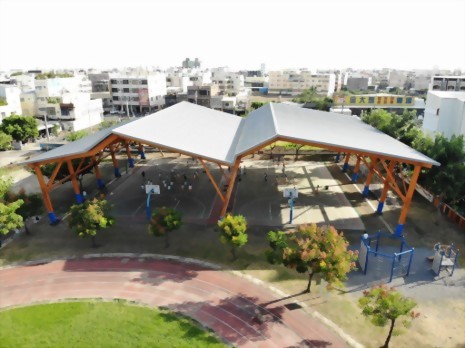 高雄王公國小-風雨球場新建工程(含土木基礎，水電工程)