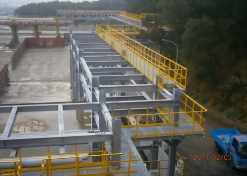 台灣中油-王田供油中心第二灌裝場改善工程(管架部分)