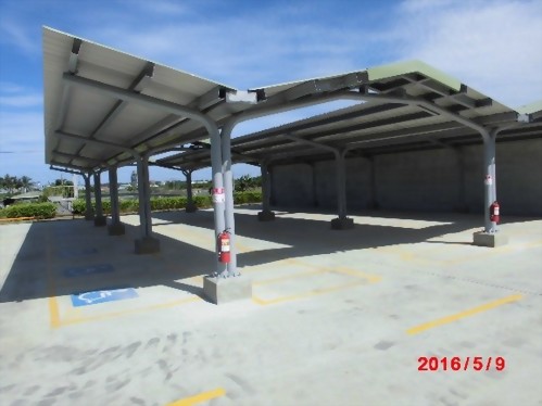 高雄楠梓高中-停車棚工程