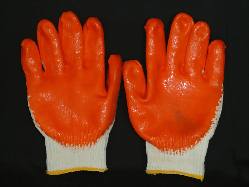 Rubber gloves