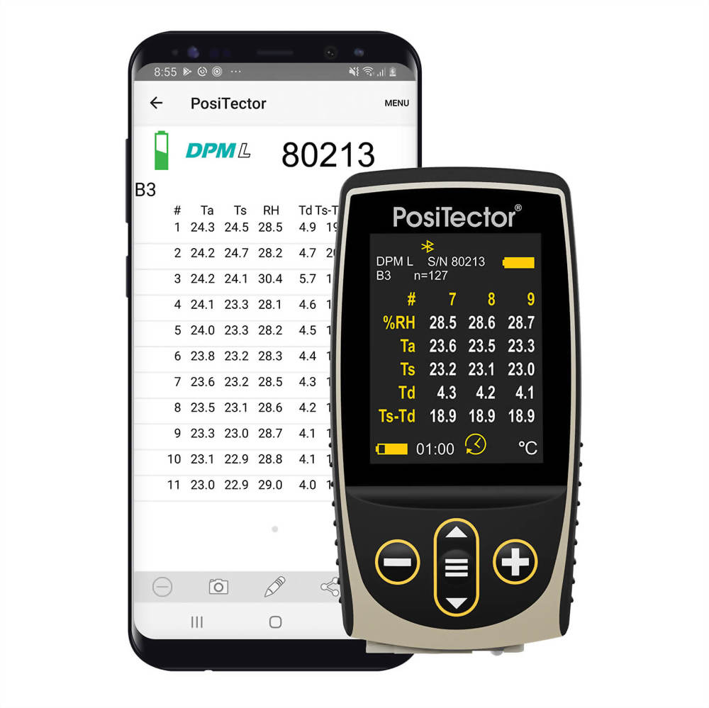無線露點記錄儀 PosiTector DPML