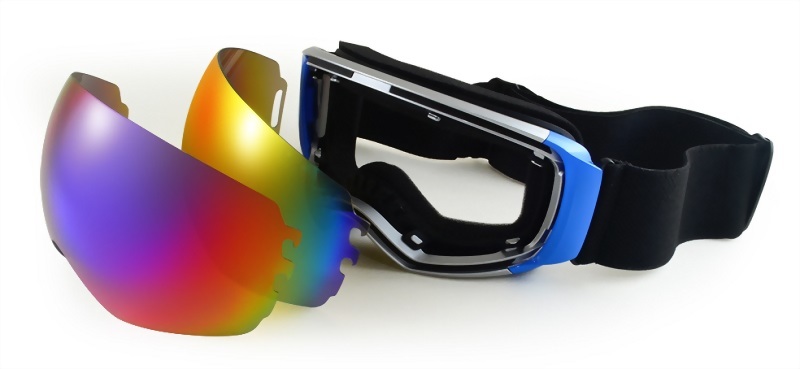 lens changeable ski goggles