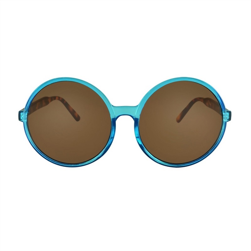 Round large frame sunglasses