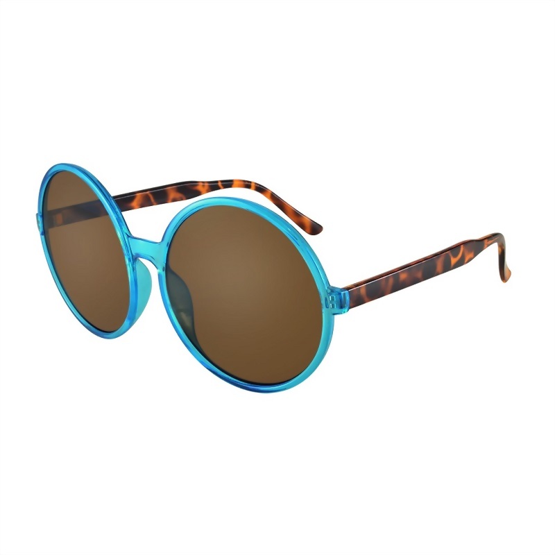 Round large frame sunglasses