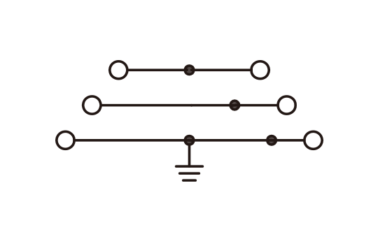 DP系列 (三層一進一出含接地)