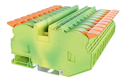 16mm接地端子台 (P-LUP)