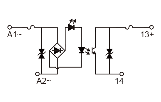 95~240 VAC 光耦合繼電器 0.5A