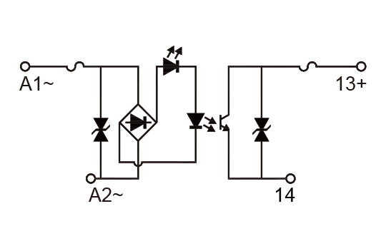 200~240VAC 光耦合繼電器 0.5A