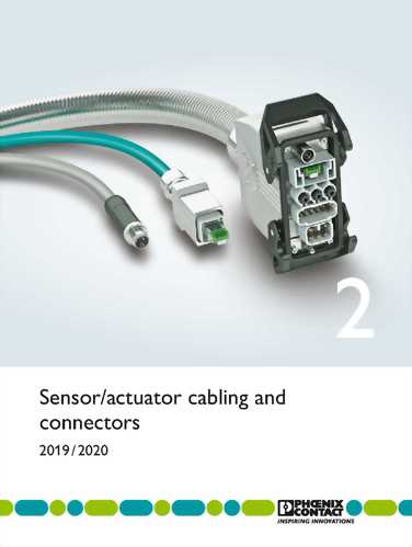 2.Sensoractuator cabling and connectors