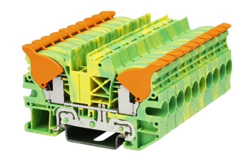 6mm接地端子台 (P-LUP)