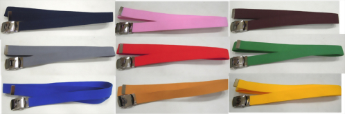Plain-coloured Belts