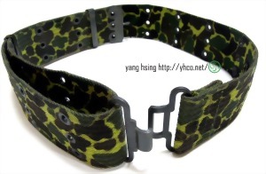 迷彩波紋英式S腰帶