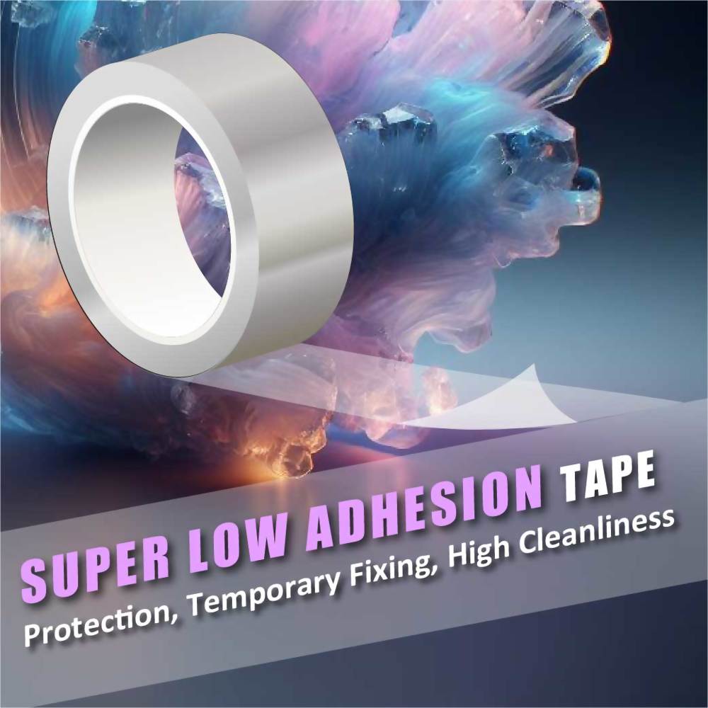 Super low adhesion silicon tape