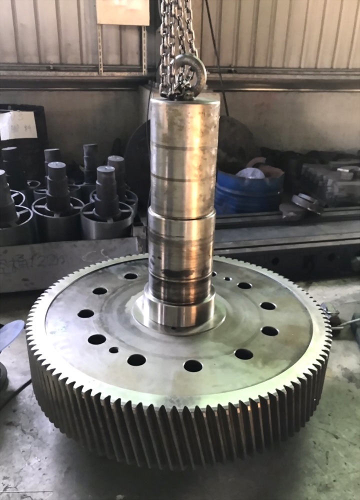 Large Gearwheel Repair