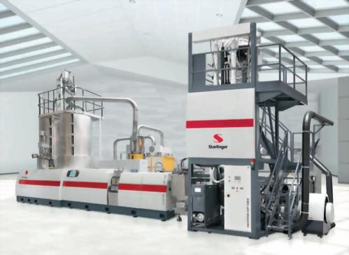 Starlinger 塑料回收製粒生產線