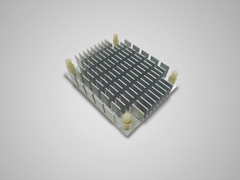 75L x 60W x 15Hmm Aluminum Extrusion Heatsink