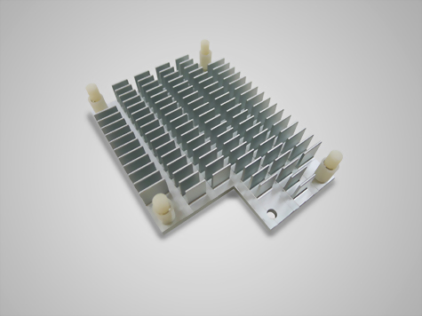 87L x 64W x13Hmm Aluminum Extrusion Heatsink