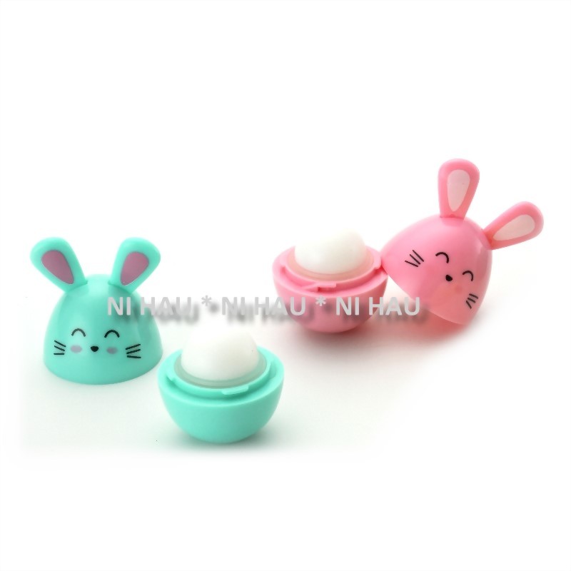 Bunny Ears Egg Domed Lip Balm