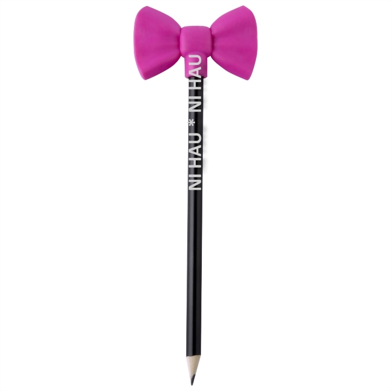 Bow Eraser Topper Pencil