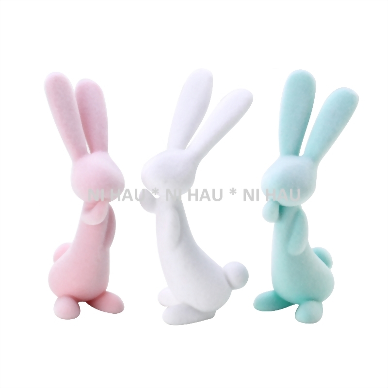 Bunny Pen Glitter Flock Finish