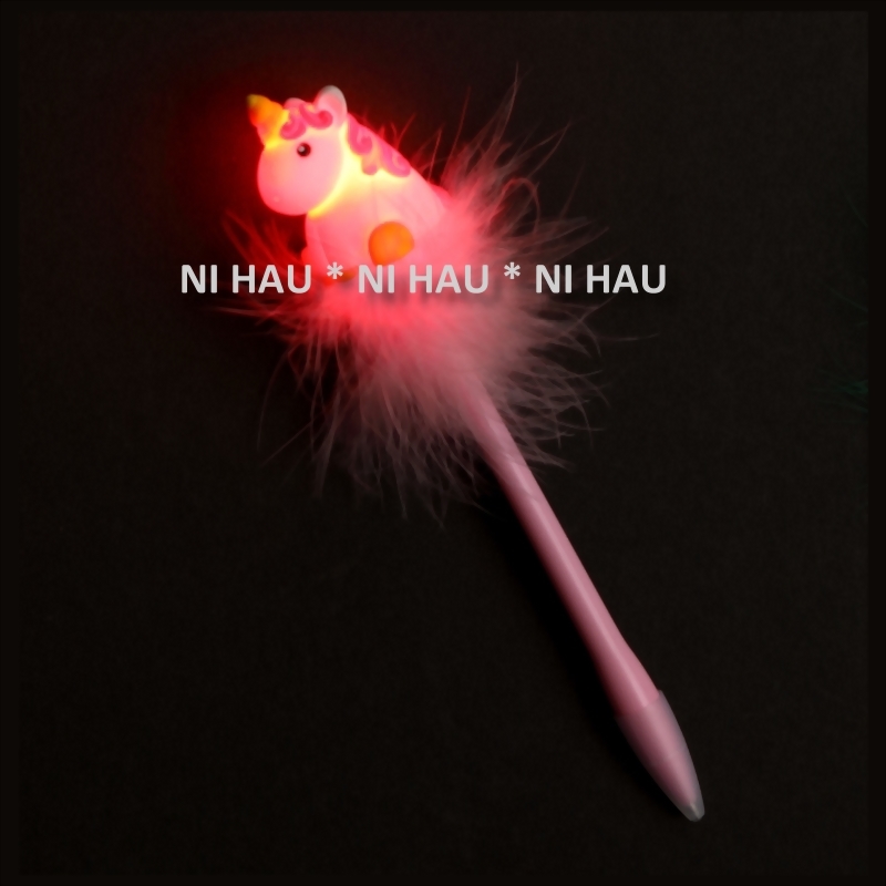 LED pen, Light-up pen, unicorn pen, Ni Hau