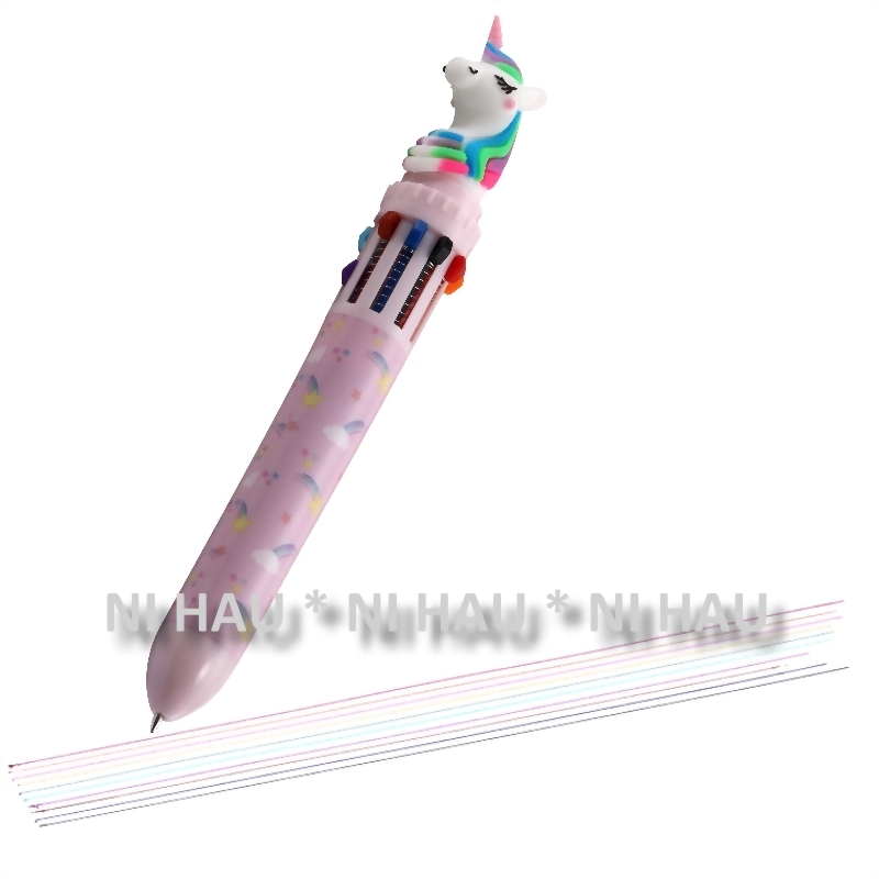 10 in 1 color pen, OEM stationery manufacturer, Cute stationery supplier, Ni Hau