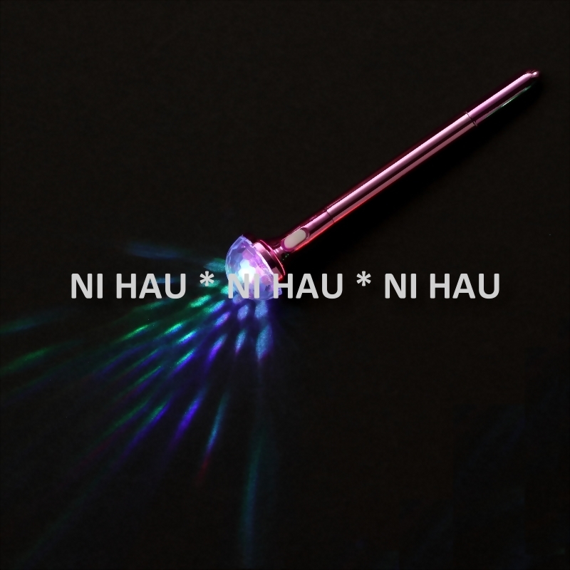 custom stationery factory, mini disco pen, light-up pen, Ni Hau