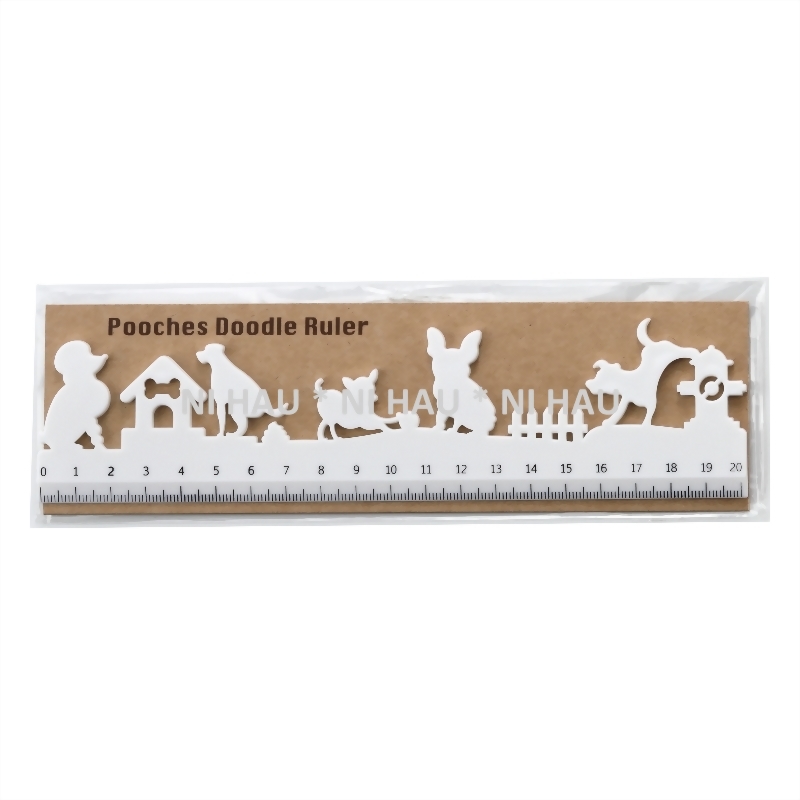 fun stationery, doodling ruler, OEM stationery supplier, Ni Hau