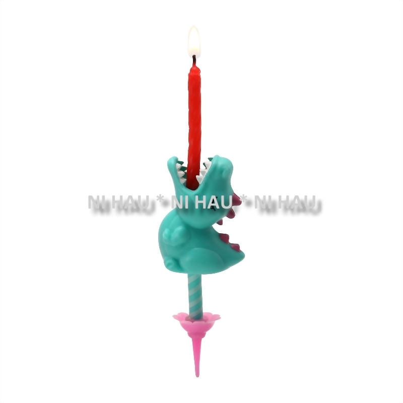dino candle holder, fun candle holders, Ni Hau
