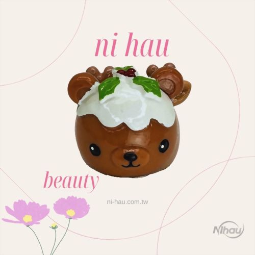 Bear in Christmas Pudding disguise Kid OEM Lip Gloss