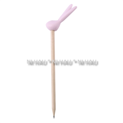 Bunny Eraser Topper Pencil